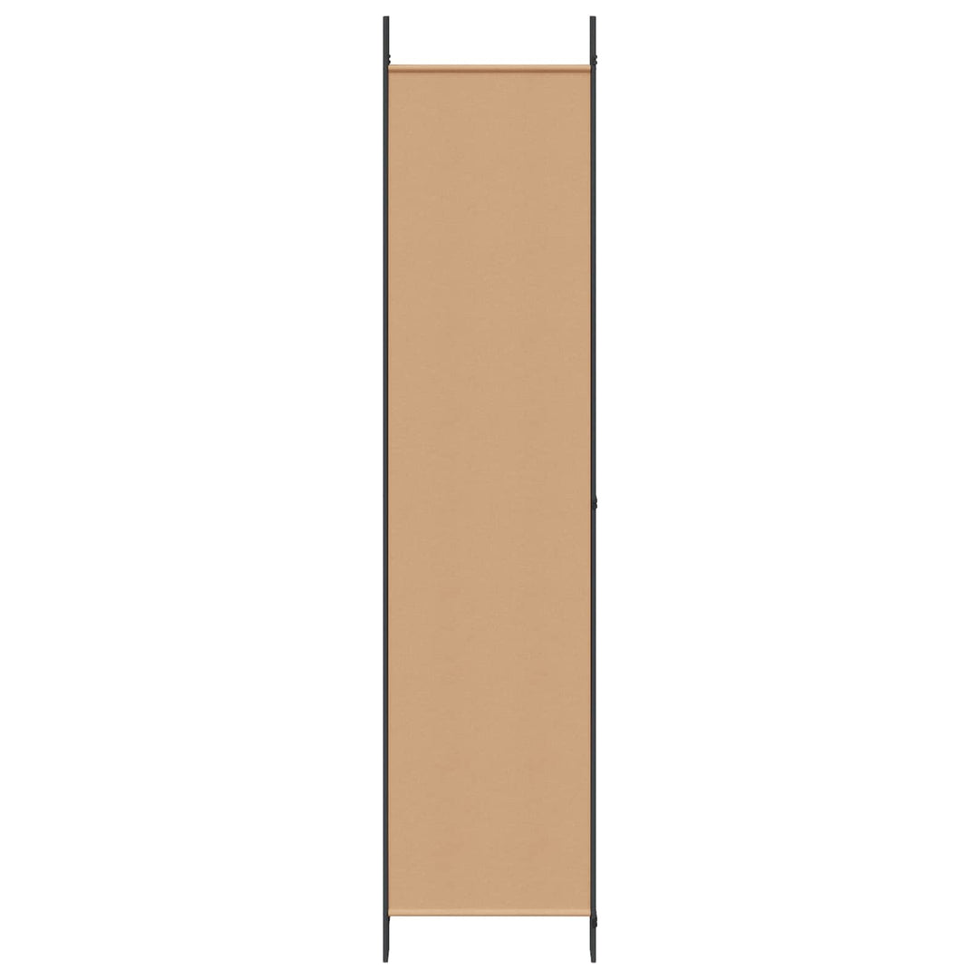5-panel rumdeler Beige 250 x 220 cm Stof