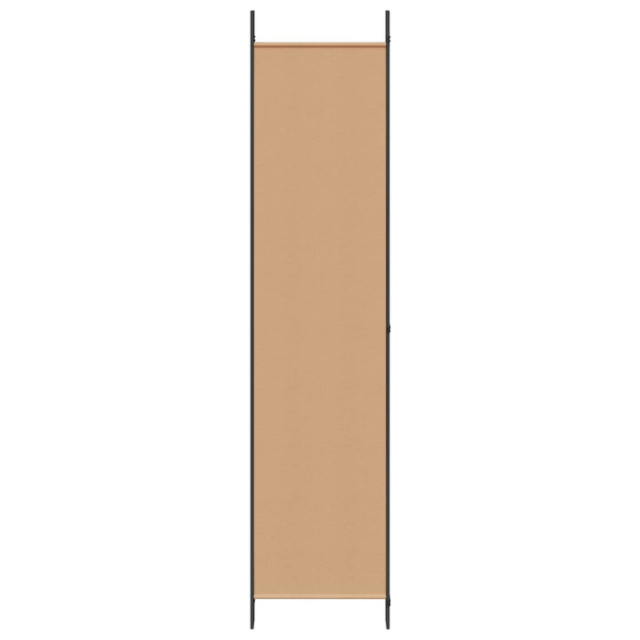 5-panel rumdeler Beige 250 x 220 cm Stof