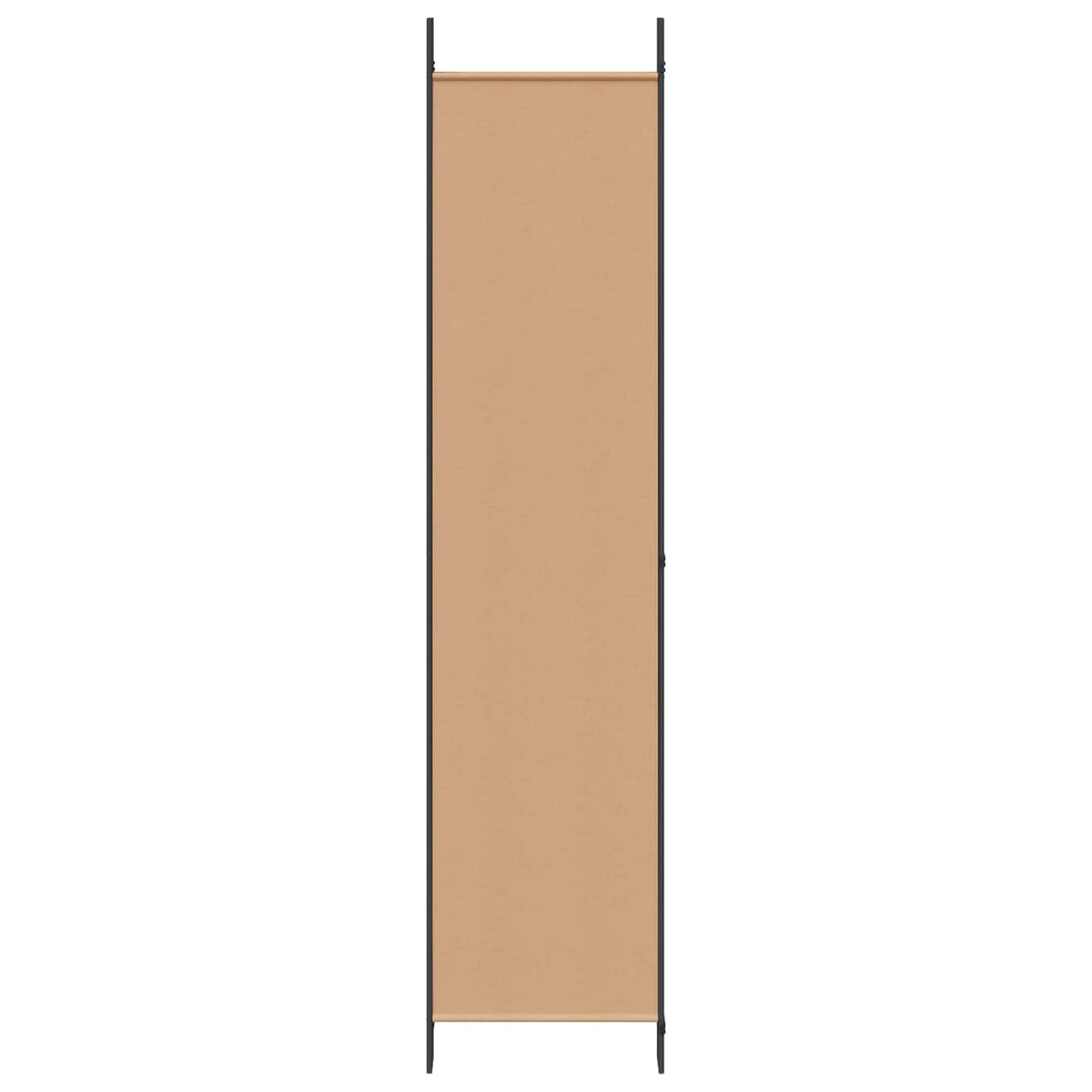 6-Paneler Rumdeler Beige 300 x 220 cm Stof