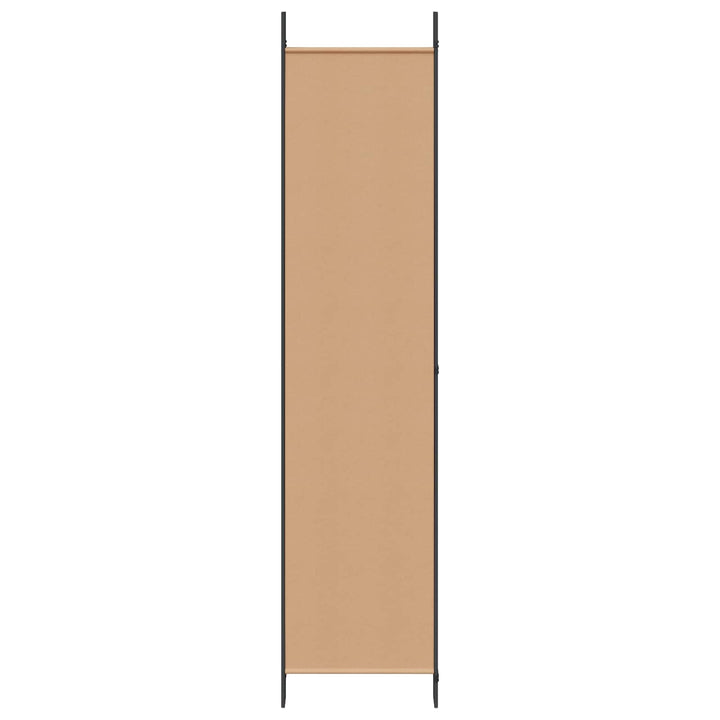 6-Paneler Rumdeler Beige 300 x 220 cm Stof