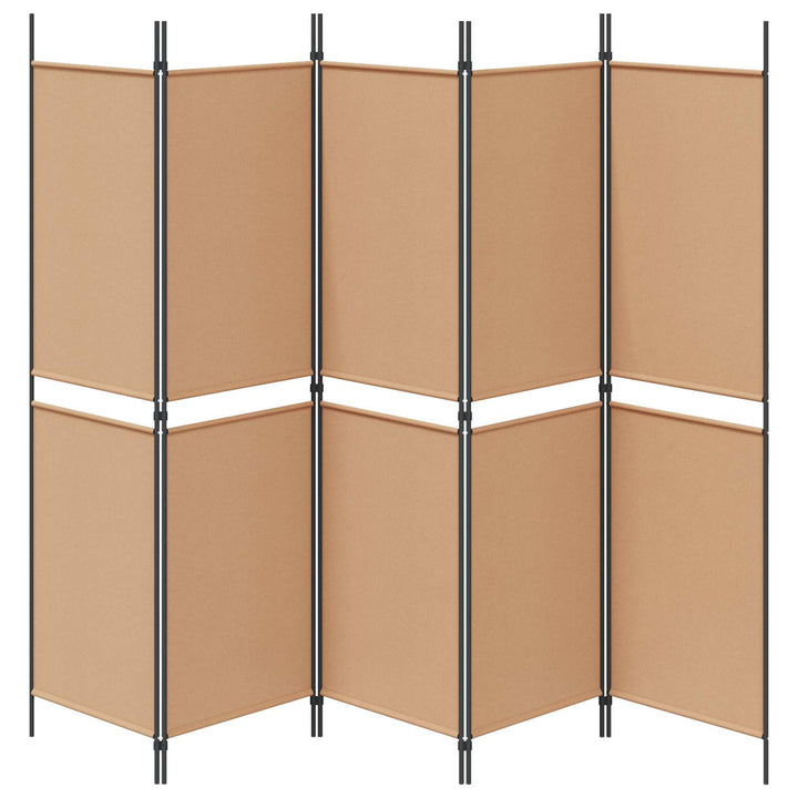 5-panel rumdeler Beige 250 x 180 cm Stof