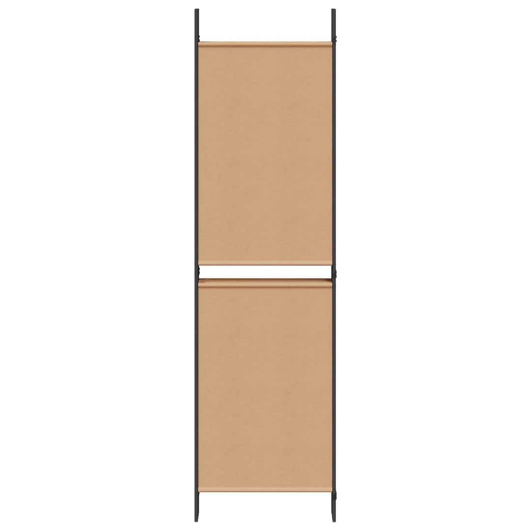 6-Paneler Rumdeler Beige 300 x 180 cm Stof