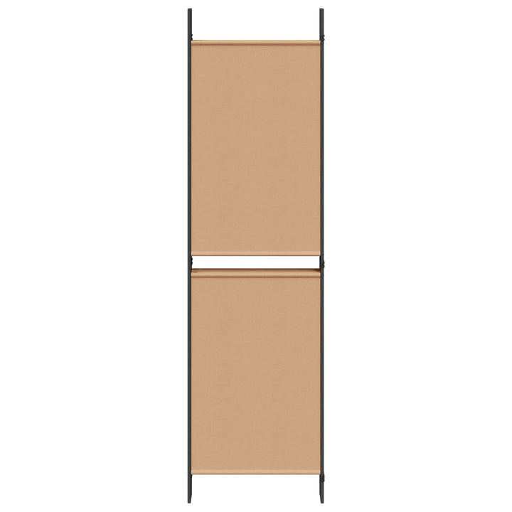 6-Paneler Rumdeler Beige 300 x 180 cm Stof
