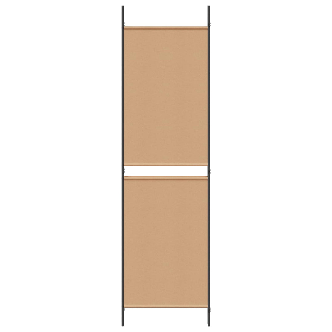 3-panel rumdeler Beige 150 x 200 cm Stof