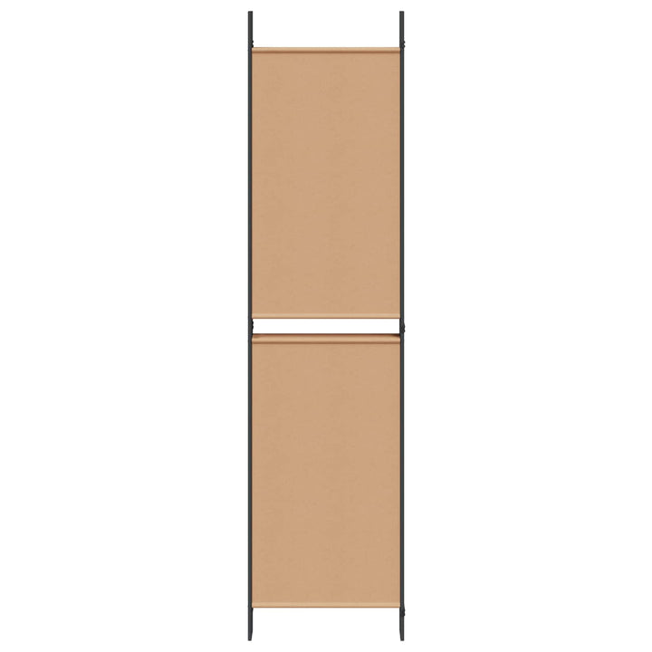 6-Paneler Rumdeler Beige 300 x 200 cm Stof
