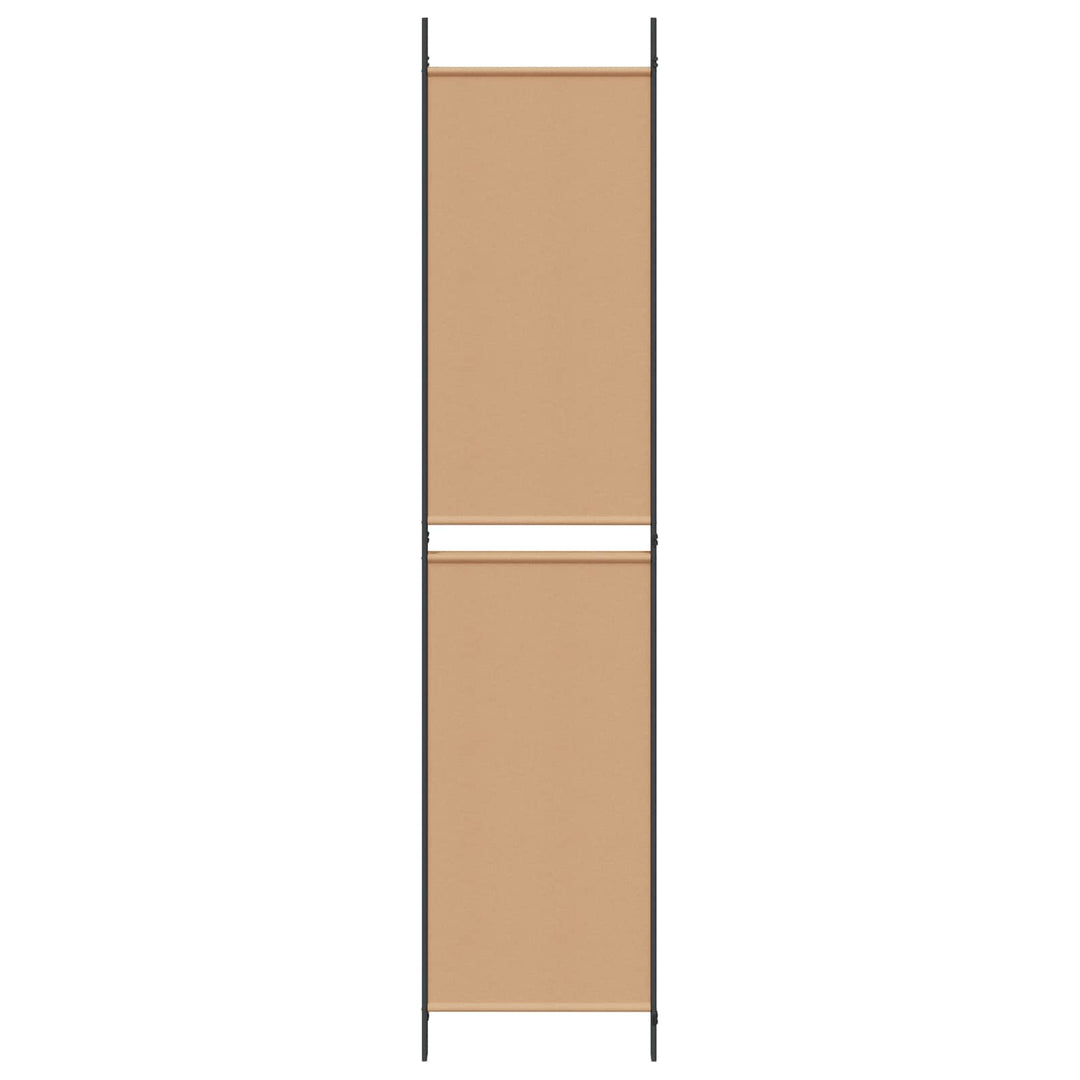 3-panel rumdeler Beige 150 x 220 cm Stof