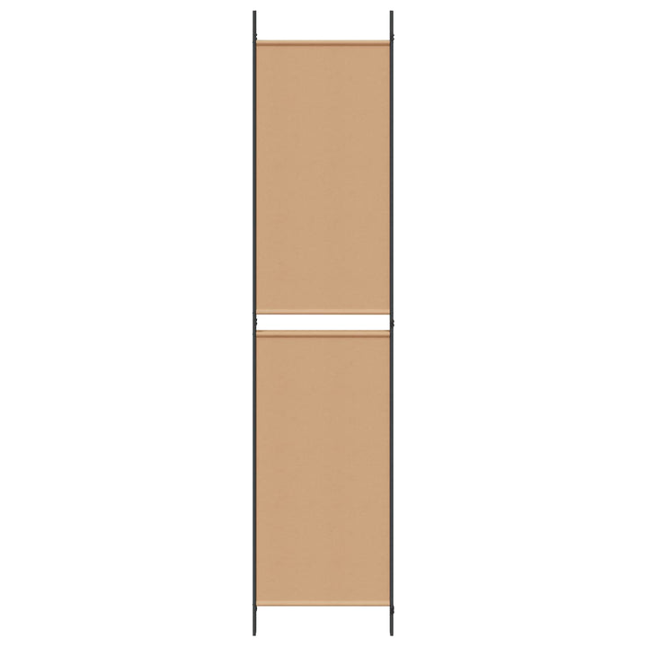 3-panel rumdeler Beige 150 x 220 cm Stof