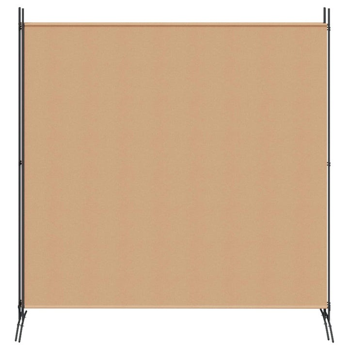 4-panel rumdeler Beige 525 x 180 cm Stof