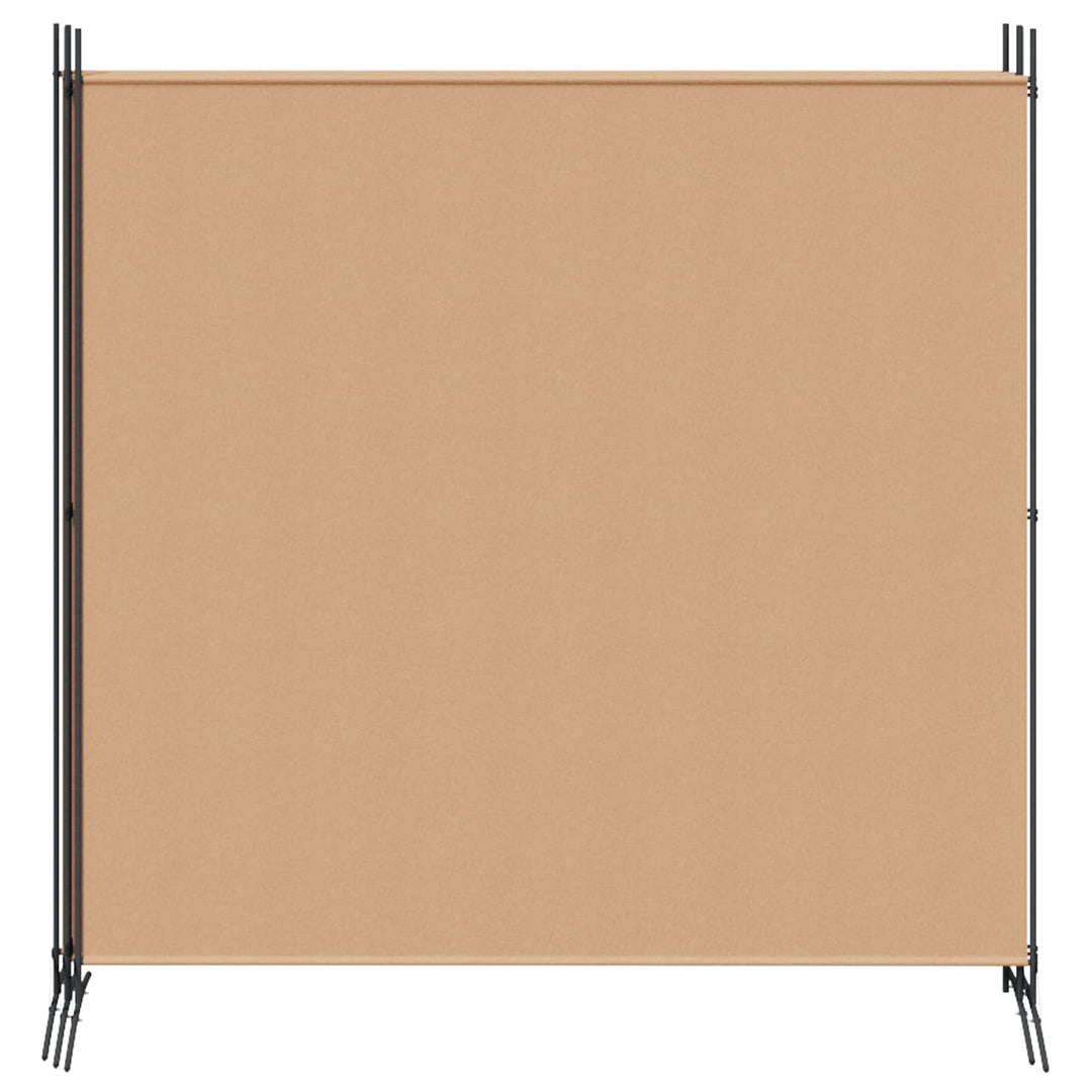 4-panel rumdeler Beige 698 x 180 cm Stof