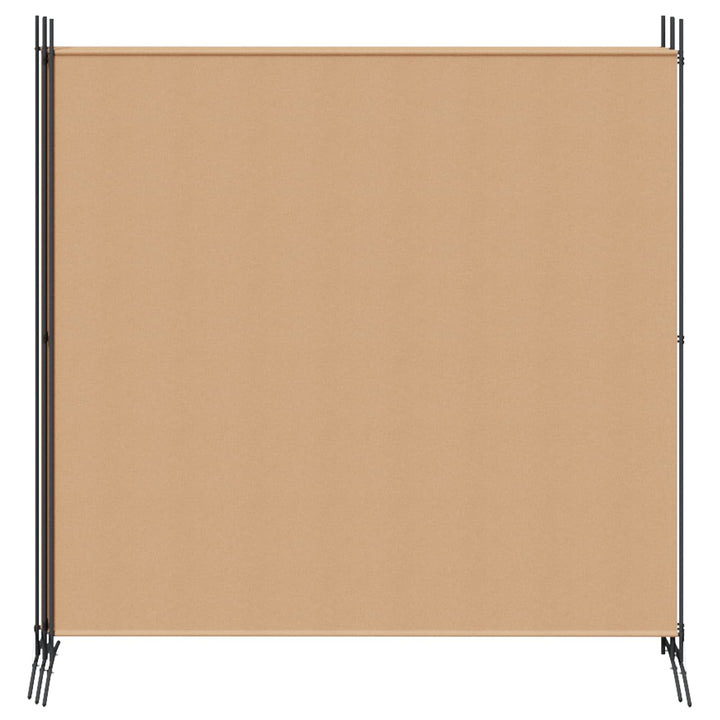 4-panel rumdeler Beige 698 x 180 cm Stof