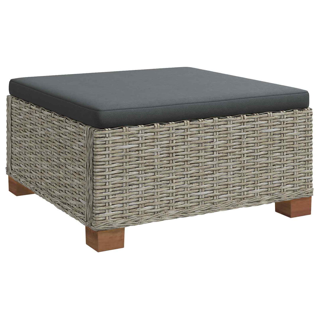 5 stk. Rattan Loungesæt med Puder GENDT Naturlig rattan