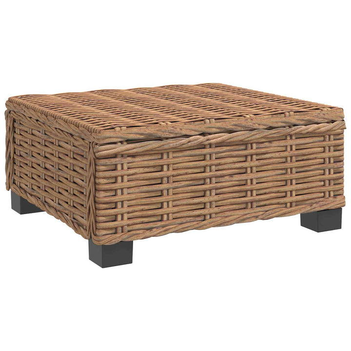 9 stk. Rattan Loungesæt med Puder GENDT Naturlig rattan