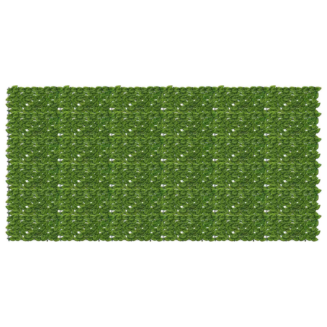Altanscreen med blade Grøn og Gul 300 x 150 cm