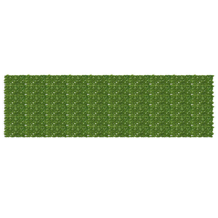 Altanscreen med blade Grøn og Gul 500 x 150 cm