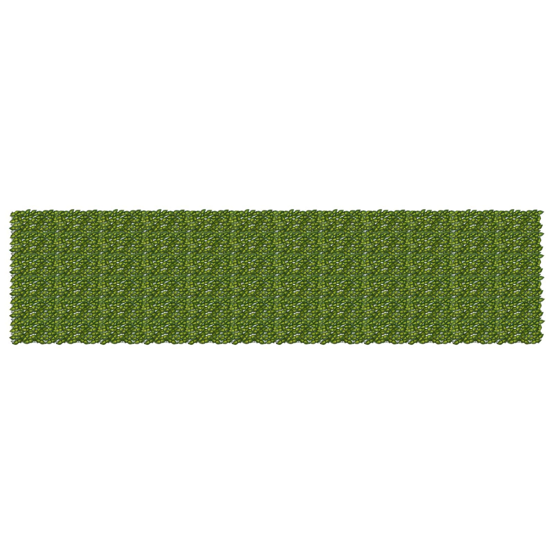 Altanscreen med blade Grøn og Gul 600 x 150 cm