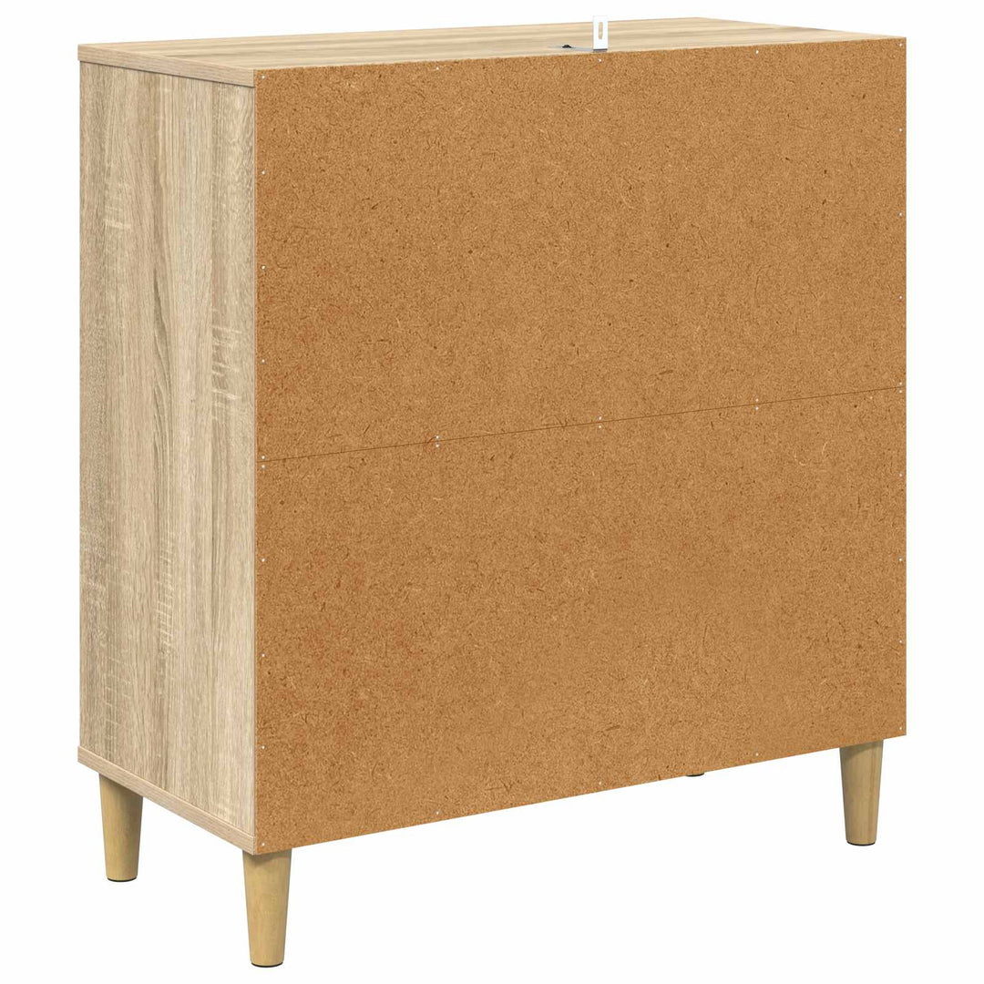 Sideboard LOCHEM Sonoma-eg 69 x 33 x 75 cm Konstrueret træ