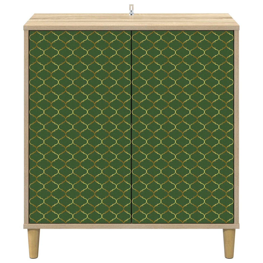 Sideboard GELEEN Sonoma-eg 69 x 33 x 75 cm Konstrueret træ