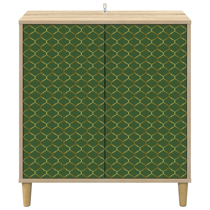 Sideboard GELEEN Sonoma-eg 69 x 33 x 75 cm Konstrueret træ