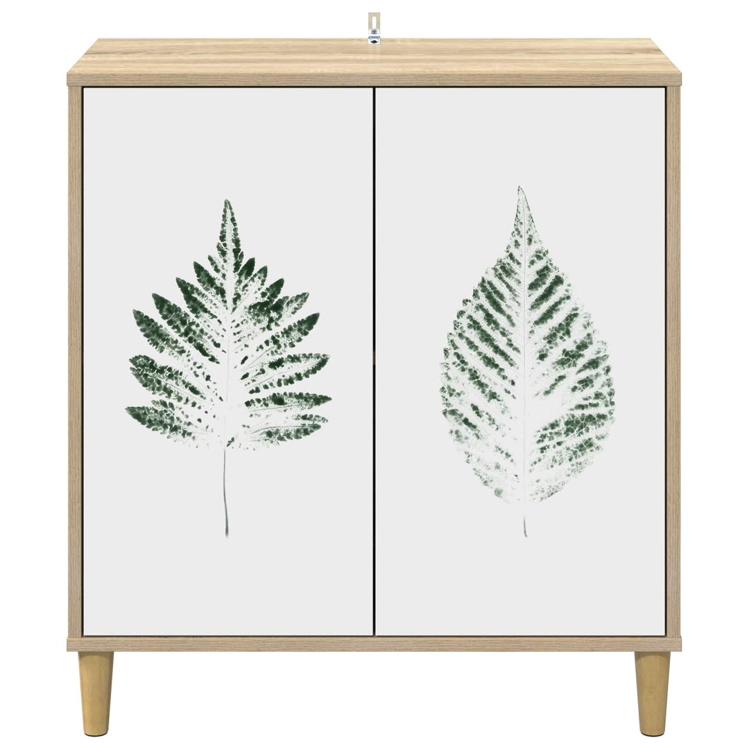 Sideboard HANAU Sonoma-eg 69 x 33 x 75 cm Konstrueret træ