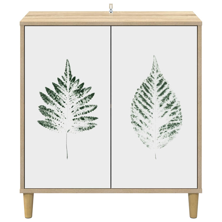 Sideboard HANAU Sonoma-eg 69 x 33 x 75 cm Konstrueret træ