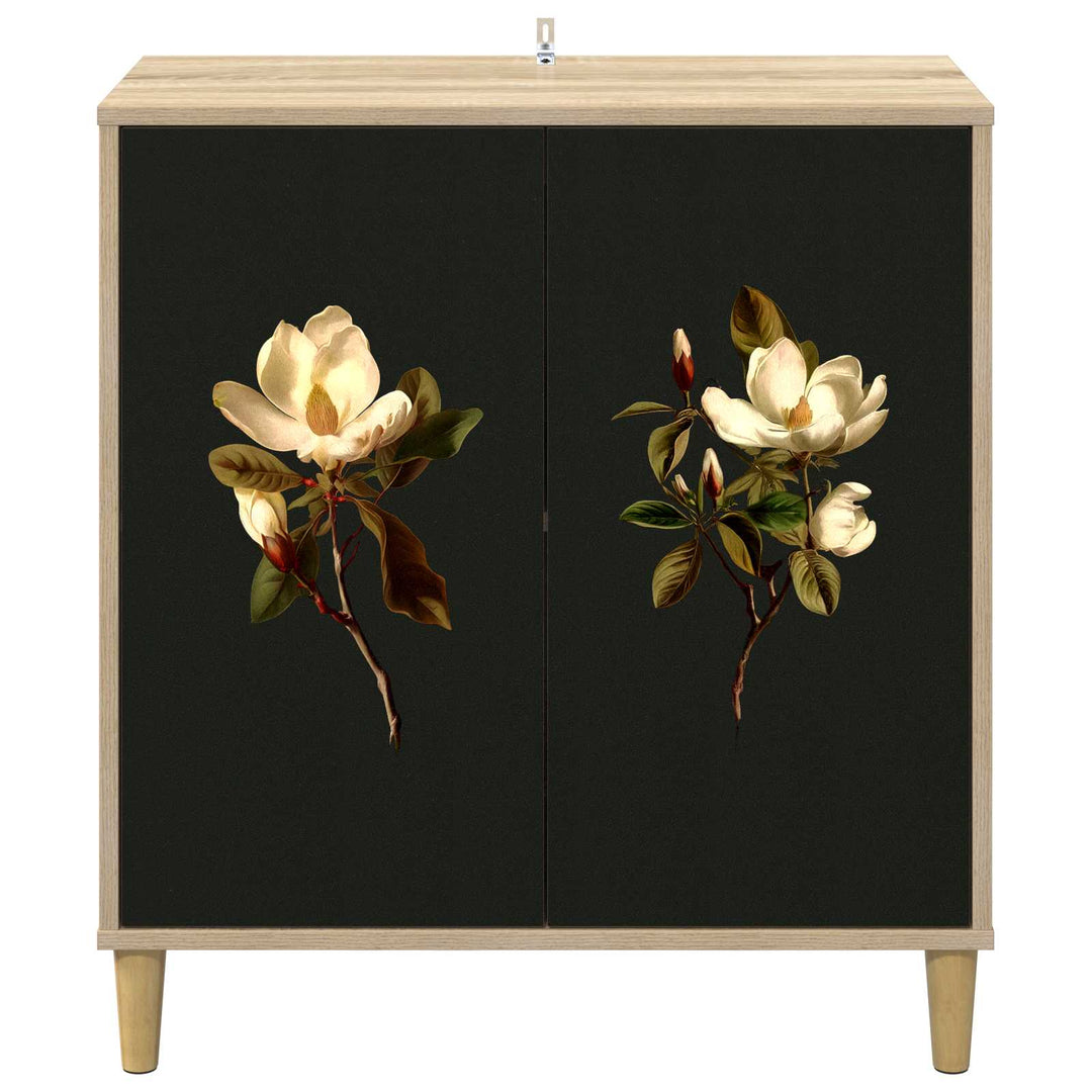 Sideboard BREMEN Sonoma-eg 69 x 33 x 75 cm Konstrueret træ