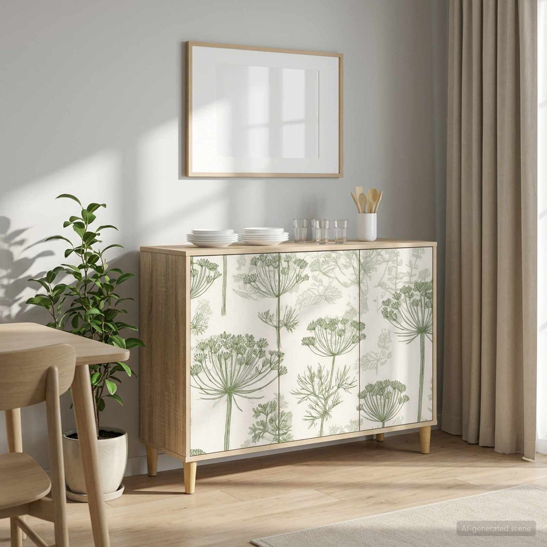 Sideboard GOTHA Sonoma-eg 102 x 33 x 75 cm Konstrueret træ