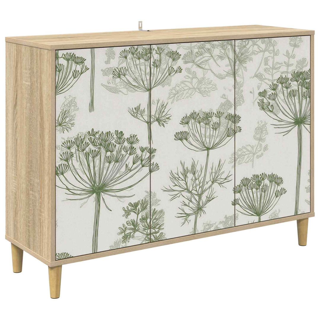 Sideboard GOTHA Sonoma-eg 102 x 33 x 75 cm Konstrueret træ
