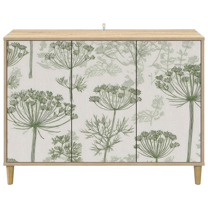 Sideboard GOTHA Sonoma-eg 102 x 33 x 75 cm Konstrueret træ