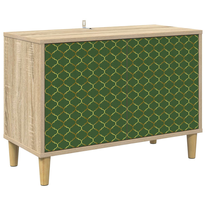 TV-skab GELEEN 69 x 33 x 50 cm Sonoma-eg Konstrueret træ