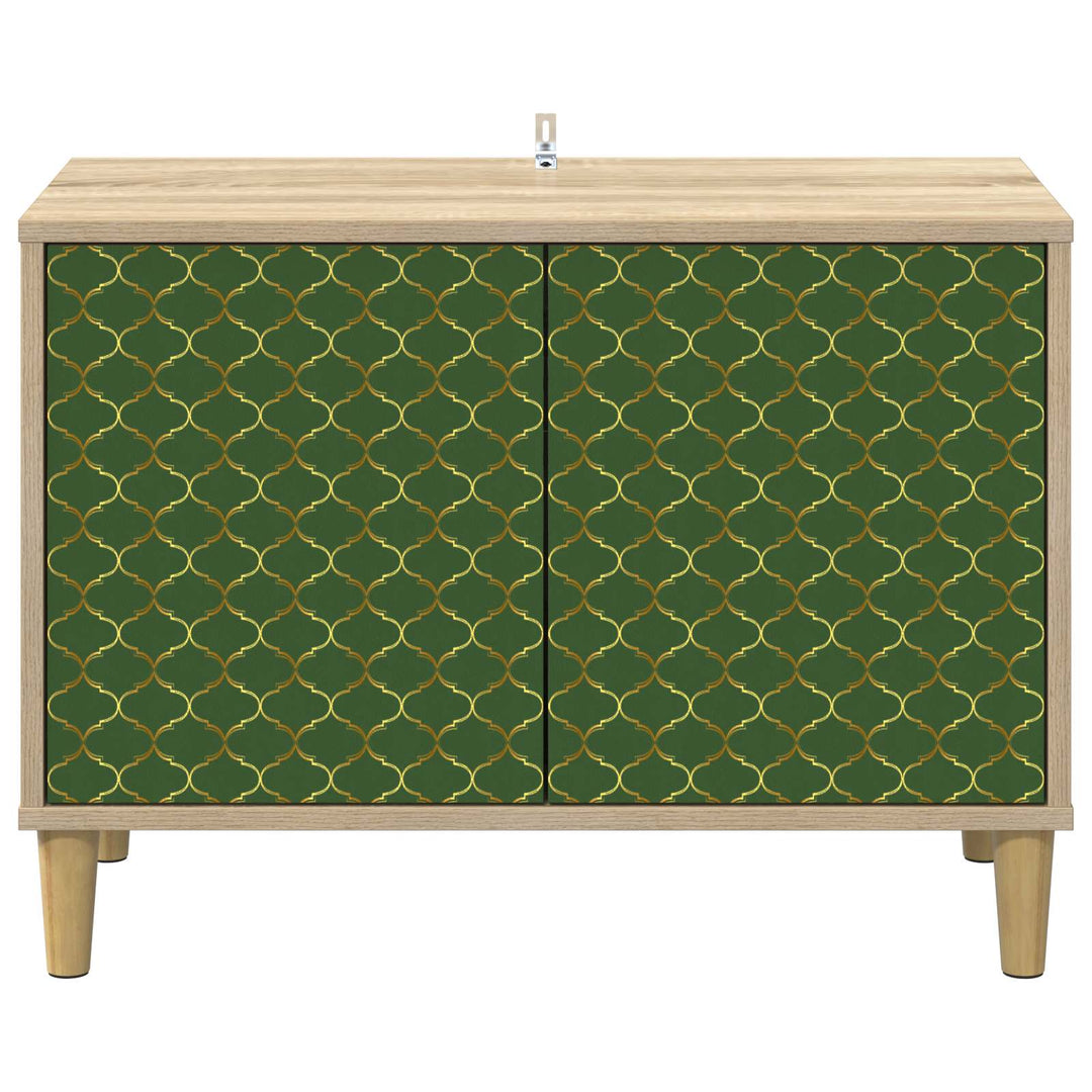 TV-skab GELEEN 69 x 33 x 50 cm Sonoma-eg Konstrueret træ