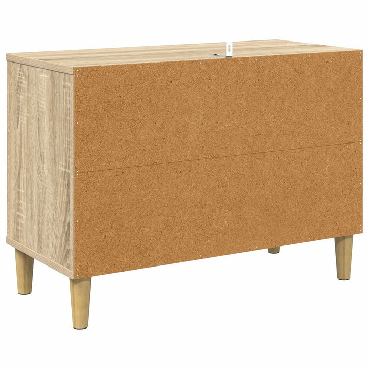 TV-skab ELBURG 69 x 33 x 50 cm Sonoma-eg Konstrueret træ