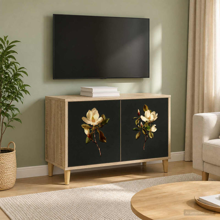 TV-skab BREMEN 69 x 33 x 50 cm Sonoma-eg Konstrueret træ