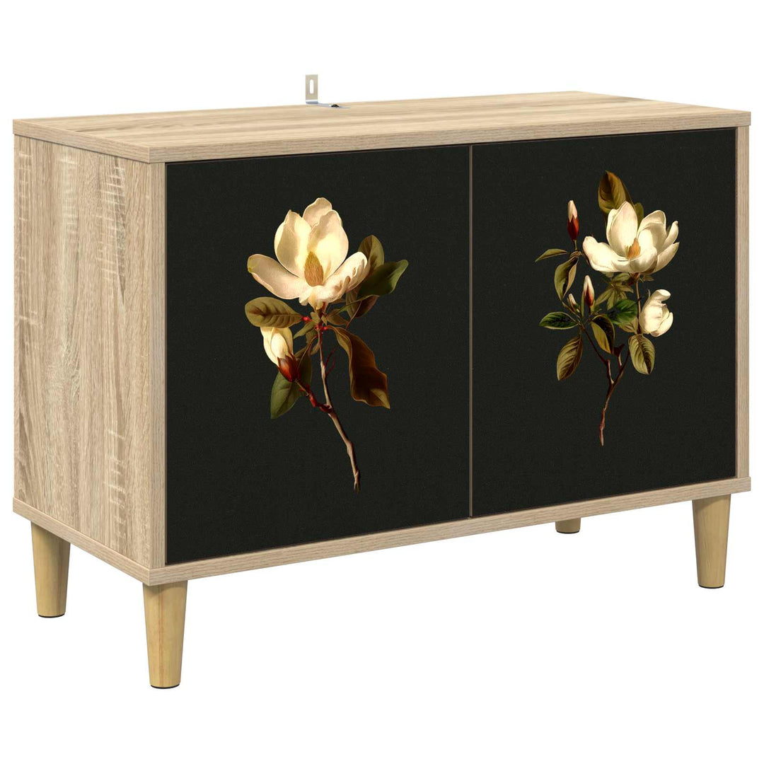 TV-skab BREMEN 69 x 33 x 50 cm Sonoma-eg Konstrueret træ