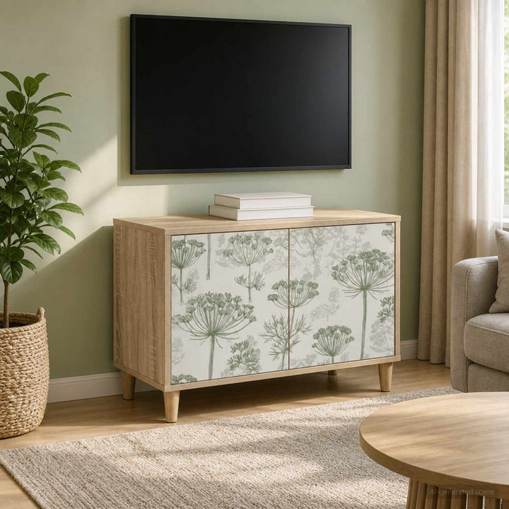 TV-skab GOTHA 69 x 33 x 50 cm Sonoma-eg Konstrueret træ