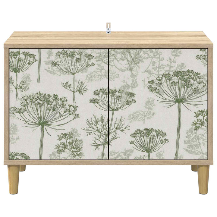 TV-skab GOTHA 69 x 33 x 50 cm Sonoma-eg Konstrueret træ