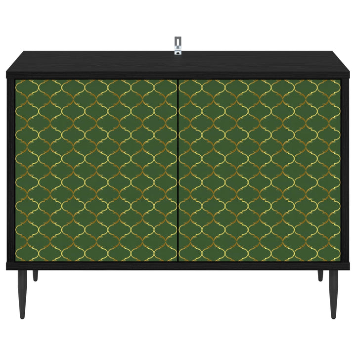 TV-skab GELEEN 69 x 33 x 50,5 cm Sort eg Konstrueret træ