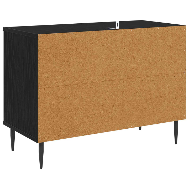 TV-skab RAALTE 69 x 33 x 50,5 cm Sort eg Konstrueret træ