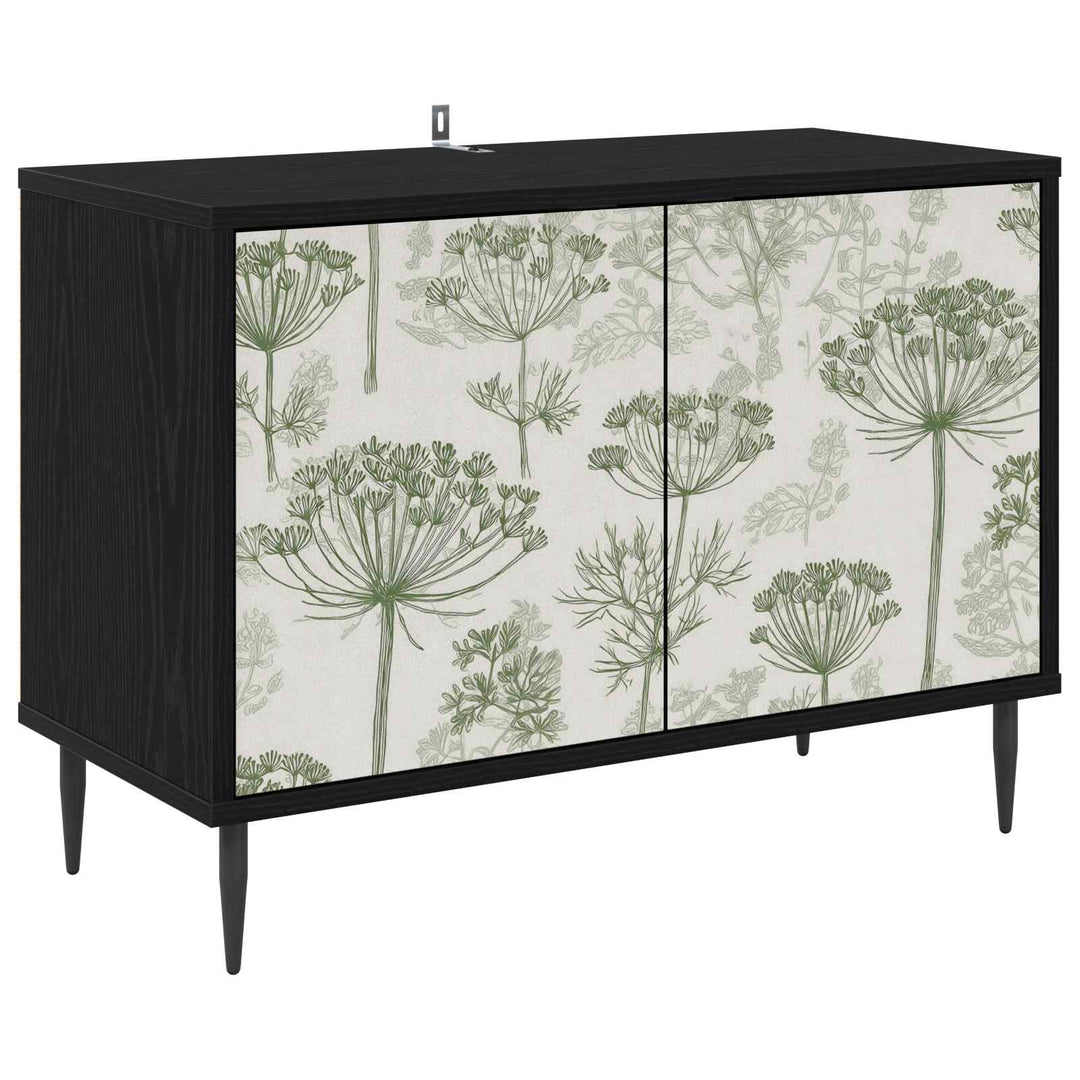 TV-skab GOTHA 69 x 33 x 50,5 cm Sort eg Konstrueret træ