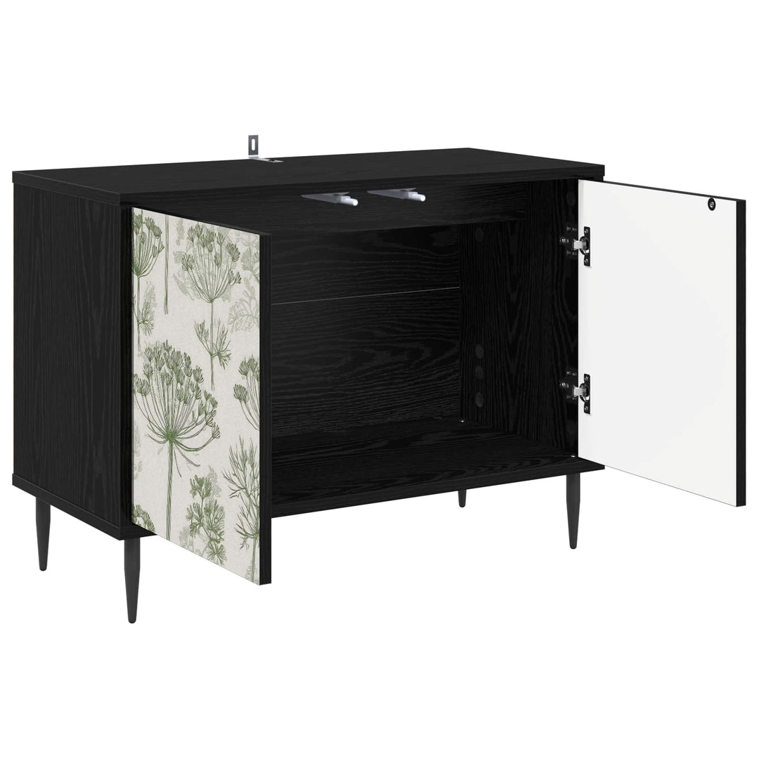 TV-skab GOTHA 69 x 33 x 50,5 cm Sort eg Konstrueret træ
