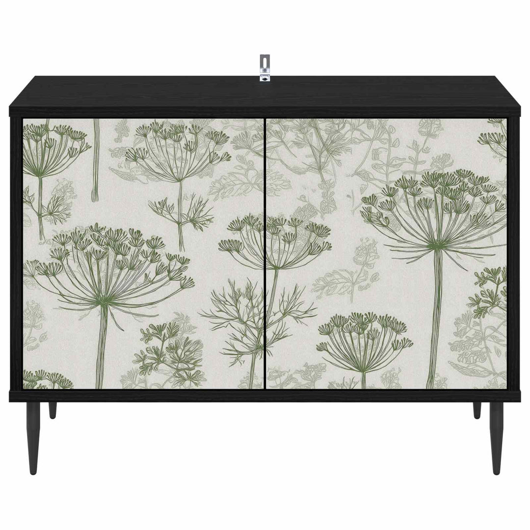 TV-skab GOTHA 69 x 33 x 50,5 cm Sort eg Konstrueret træ