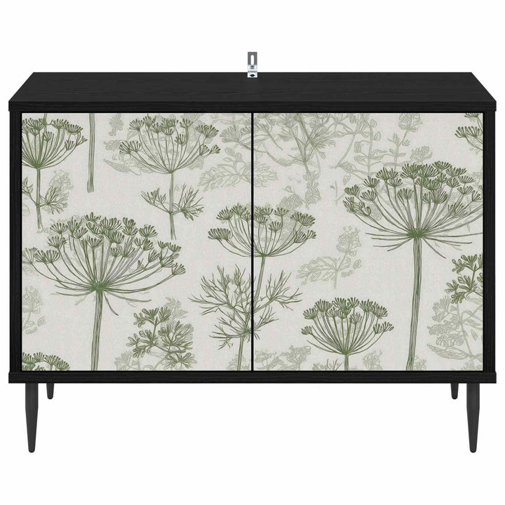 TV-skab GOTHA 69 x 33 x 50,5 cm Sort eg Konstrueret træ