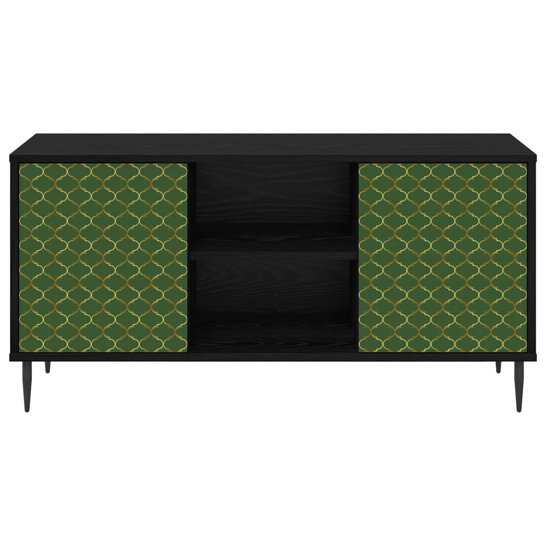 TV-skab GELEEN 102 x 33 x 51 cm Sort eg Konstrueret træ
