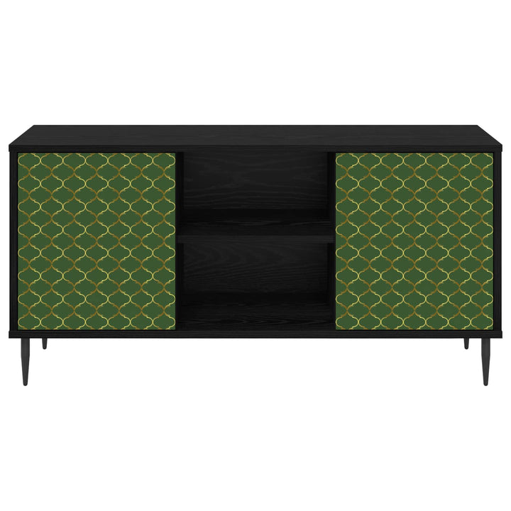 TV-skab GELEEN 102 x 33 x 51 cm Sort eg Konstrueret træ