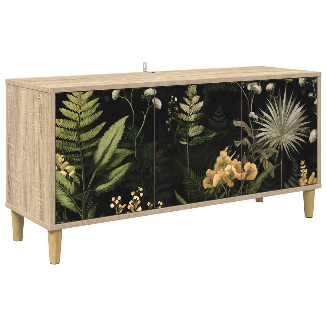TV-skab RHENEN 102 x 33 x 50 cm Sonoma-eg Konstrueret træ