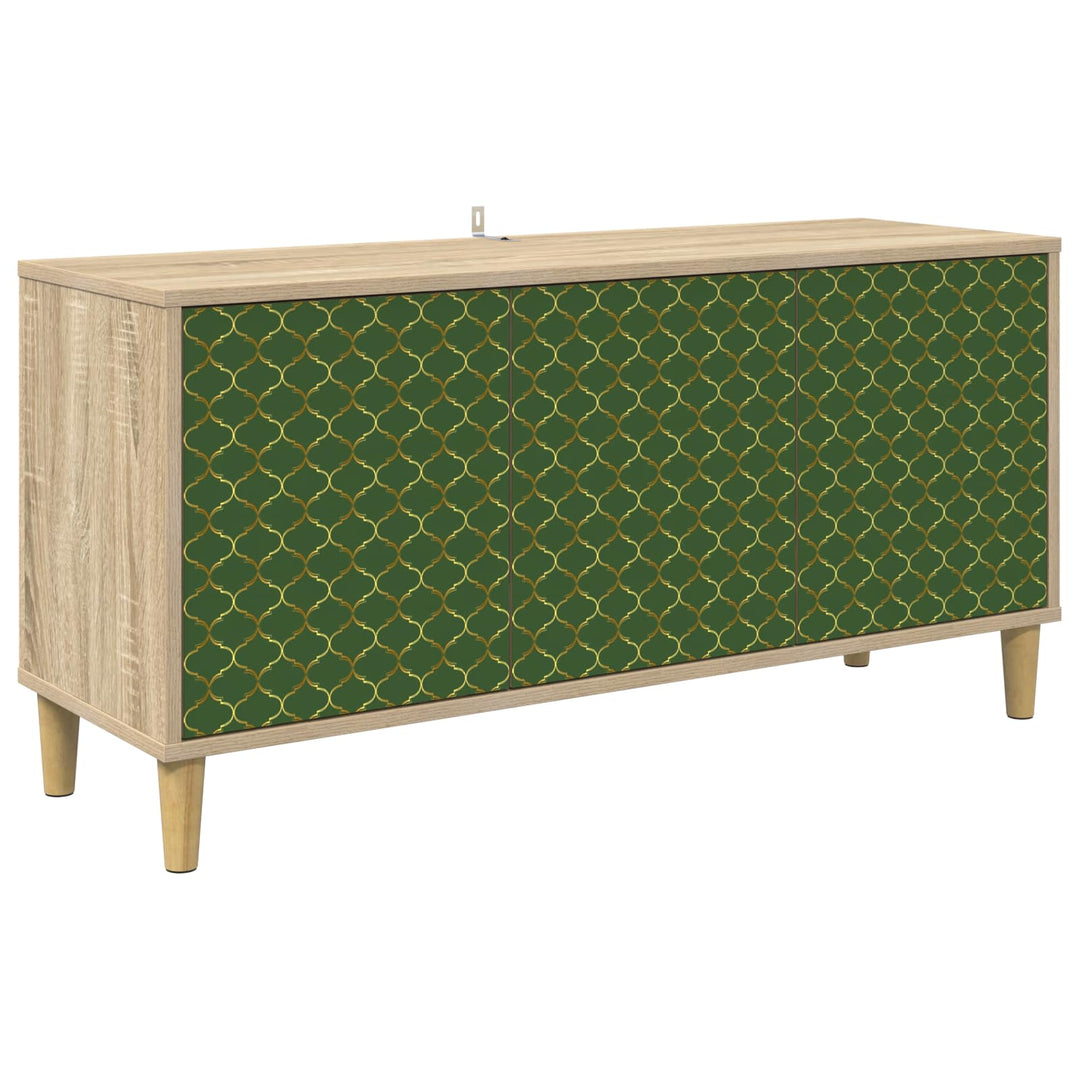 TV-skab GELEEN 102 x 33 x 50 cm Sonoma-eg Konstrueret træ