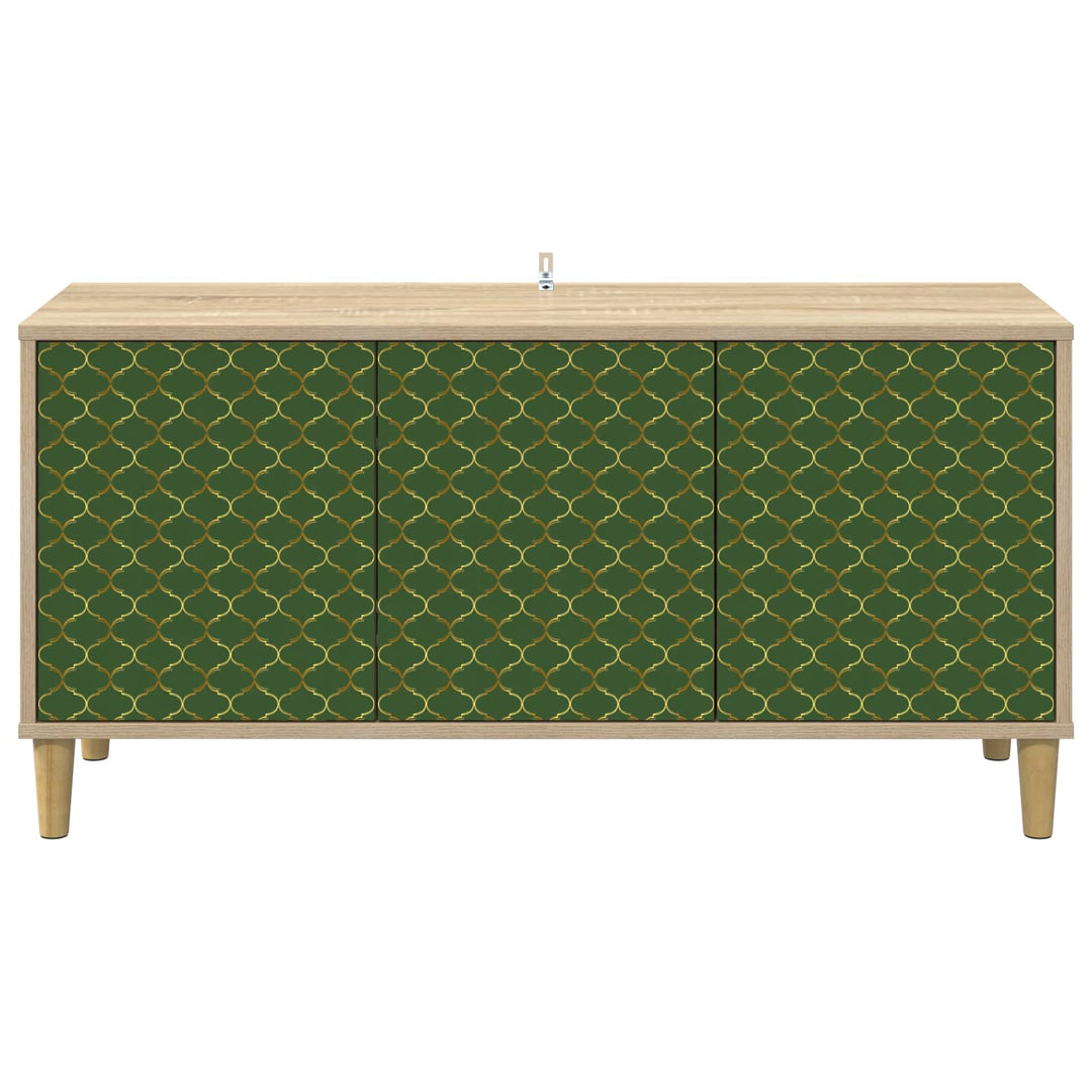 TV-skab GELEEN 102 x 33 x 50 cm Sonoma-eg Konstrueret træ