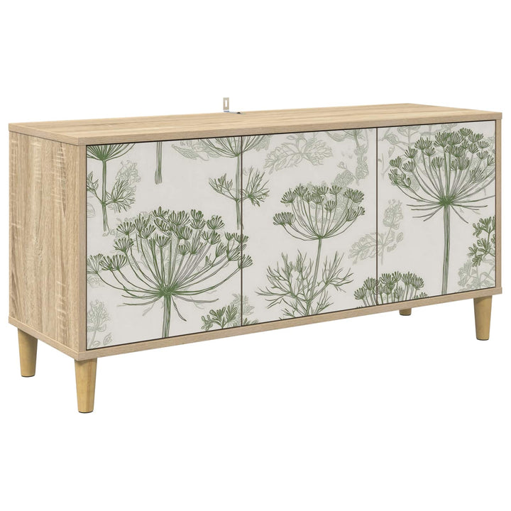 TV-skab GOTHA 102 x 33 x 50 cm Sonoma-eg Konstrueret træ