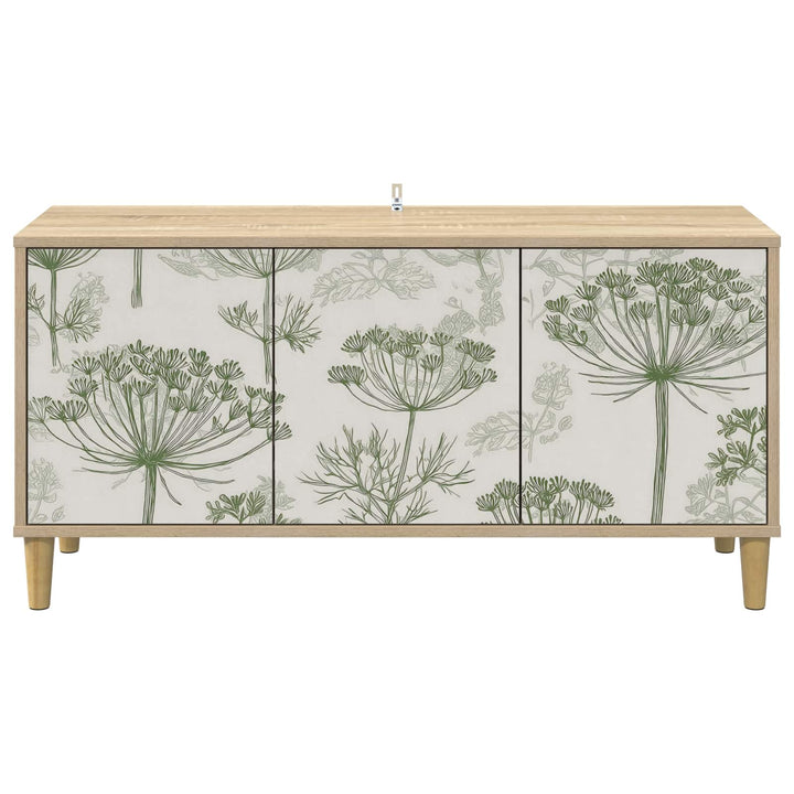 TV-skab GOTHA 102 x 33 x 50 cm Sonoma-eg Konstrueret træ