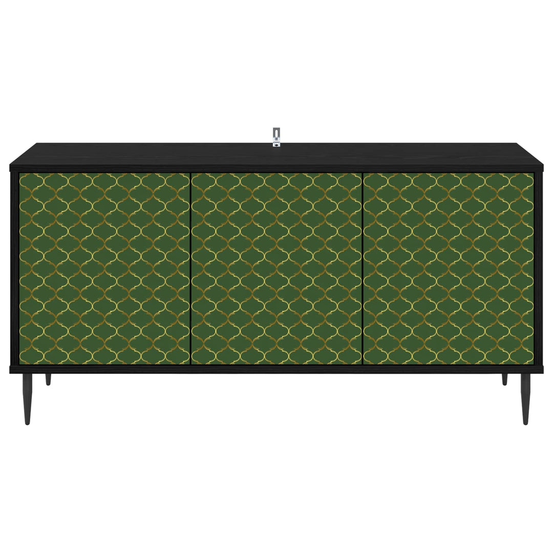 TV-skab GELEEN 102 x 33 x 51 cm Sort eg Konstrueret træ