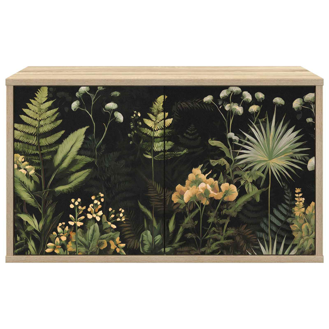 Væghængt TV Skab RHENEN 69 x 33 x 40 cm Sonoma-eg